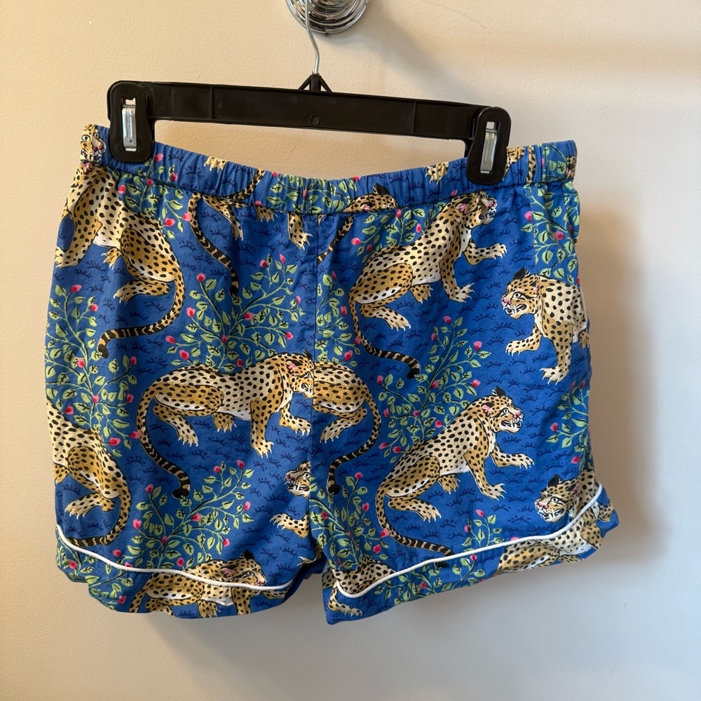Printfresh Blue Bagheera Organic Cotton Pajama Set Size Small - Picture 9 of 10